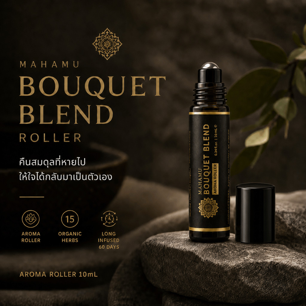 MAHAMU Bouquet Blend Aroma Roller 10ml