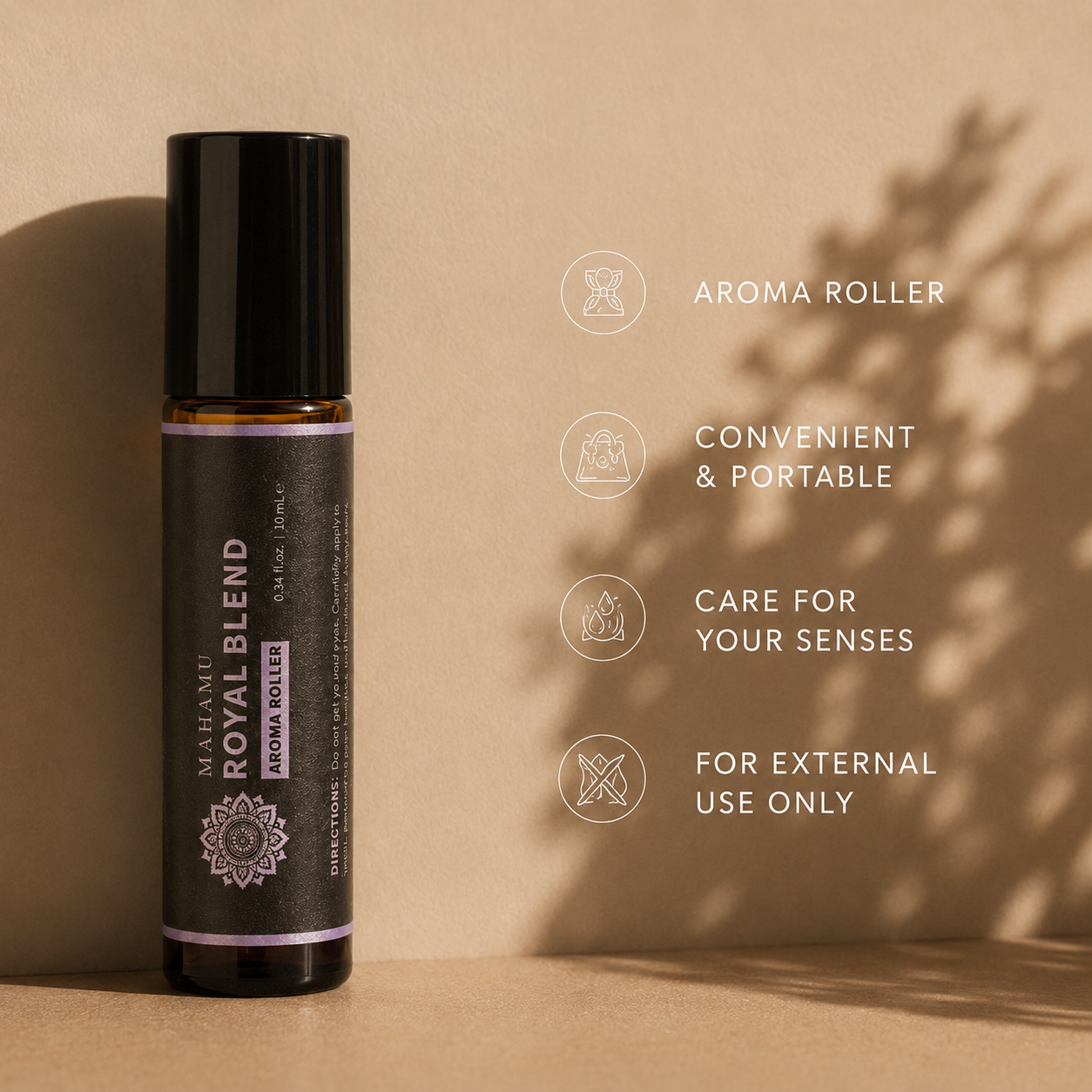 MAHAMU Royal Blend Aroma Roller 10 mL product image