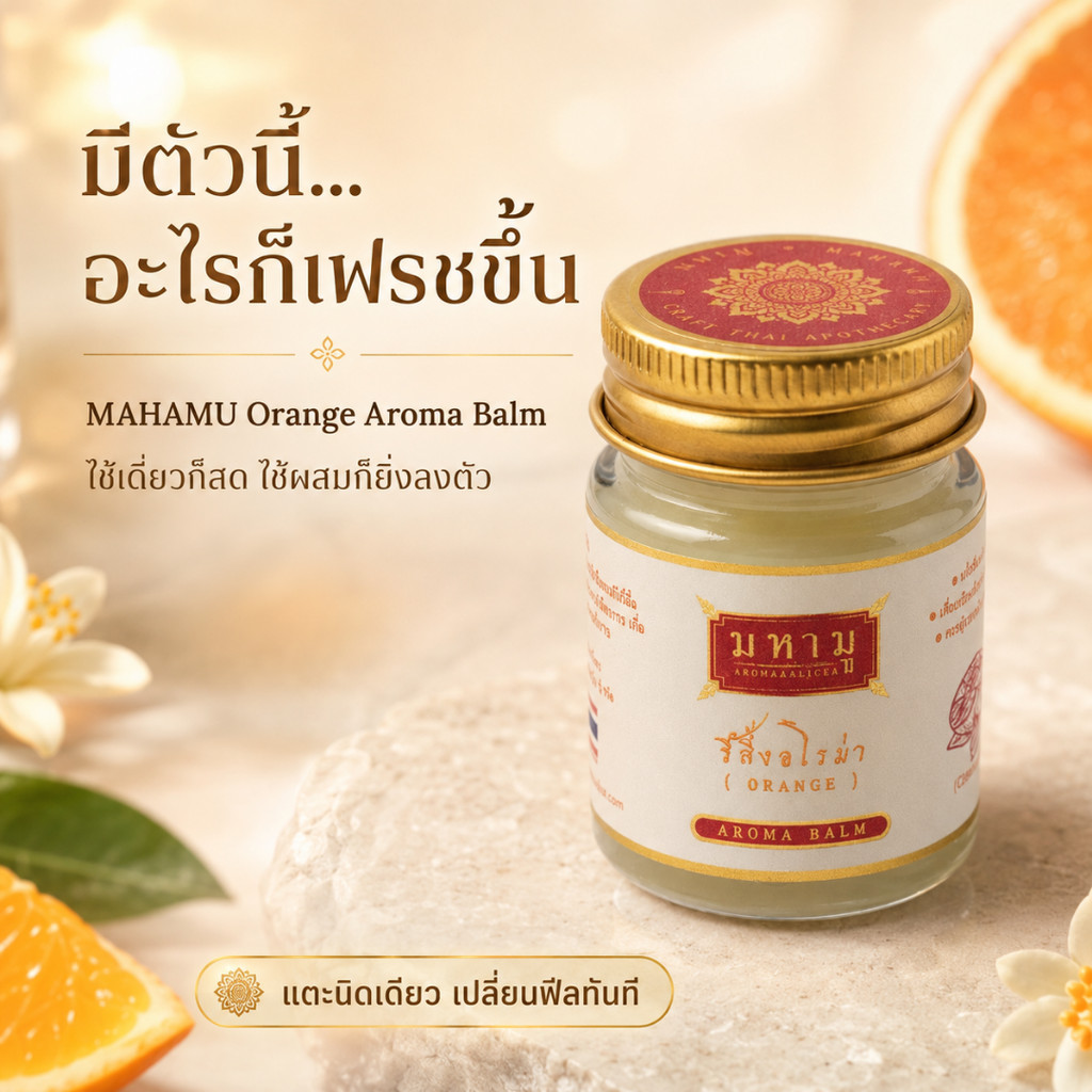 MAHAMU Orange Balm 20g