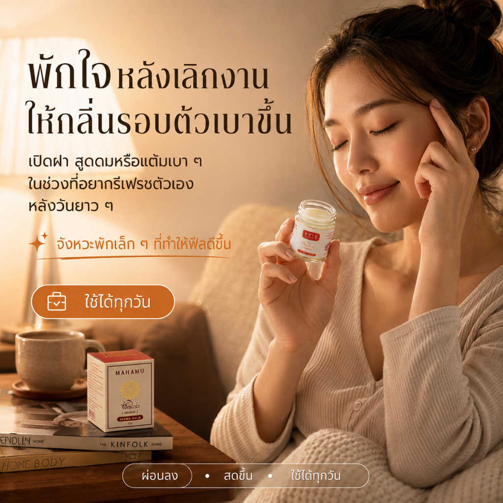 MAHAMU Orange Balm 20g - Image 5