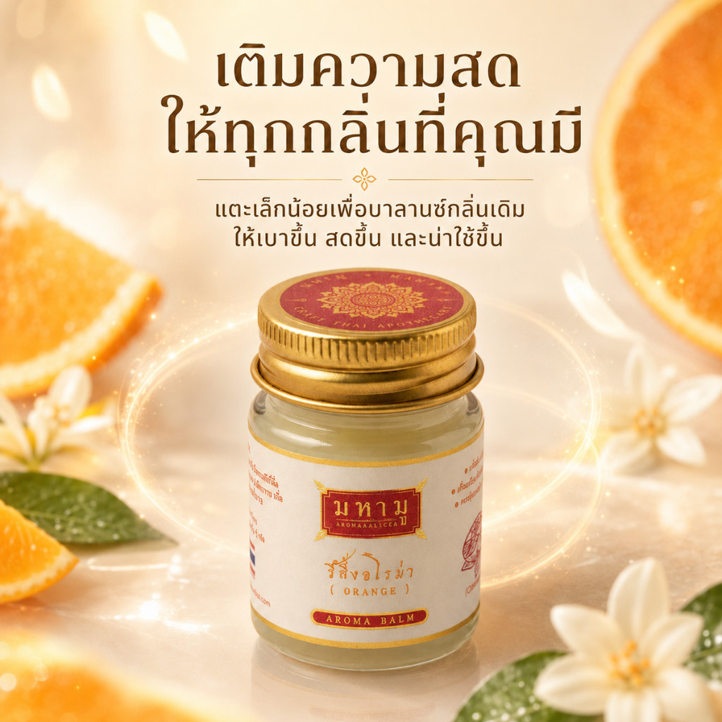 MAHAMU Orange Balm 20g - Image 8